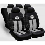 Fiat Albea Koltuk Kılıfı Fiat Albea Oto Koltuk Kılıfı renk-siyah-gri