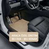 Fiat Albea Makyajlı 178 2006-2012 Uyumlu Araca Özel Eva Tam Takım Paspas Seti Bb - Bej