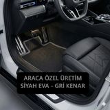 Fiat Albea Makyajlı 178 2006-2012 Uyumlu Araca Özel Eva Tam Takım Paspas Seti Sg - Siyah - Gri