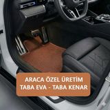 Fiat Albea Makyajlı 178 2006-2012 Uyumlu Araca Özel Eva Tam Takım Paspas Seti Tt - Taba