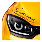 Fiat Albea Sports Mind Far Üstü Oto Sticker