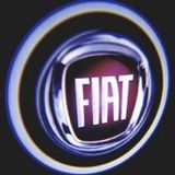 Fiat Araçlar İçin Pilli Yapıştırmalı Kapı Altı Led Logo