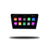Fiat Bravo/Brava (2008-2015) Android Multimedya Navigasyon Sistemi - 9 İnç IPS Ekran - Kablosuz CarPlay & Android Auto - Geri Görüş Kamerası Hediyeli - Tak Çalıştır Montaj (4, GB)