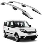 Fiat Doblo 2 2010-2022 Kısa Şasi Turtle Crown Tavan Çıtası Gri