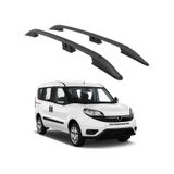 Fiat Doblo 2 2010-2022 Kısa Şasi Turtle Crown Tavan Çıtası Siyah