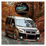 Fiat Doblo 2 Ön Tampon Eki Fiberglass Boyasız