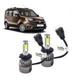 Fiat Doblo 2019 Kısa Far Ampul H7 Beyaz Led Xenon Şimşek Etkili 8000 Lümen