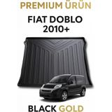 Fiat Doblo Bagaj Havuzu 2010-2022 Uyumlu 3D Premium - Siyah