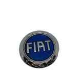 Fiat Doblo Bagaj Panjur Arması Çelenkli Krom Mavi 8.5cm 51748337
