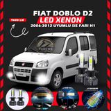 Fiat Doblo D2 2006-2012 Sis Farı Uyumlu Şimşek Etkili Led Xenon Pro Series H1