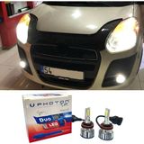 Fiat Doblo D3 Led Xenon Sis Farı Ampulü H11 Duo Yeni Seri Beyaz 2010-2015