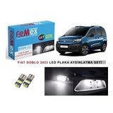 Fiat Doblo D5 2023 Sonrası LED Plaka Aydınlatma Ampul Seti FEMEX Parlak Beyaz