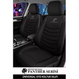 Fiat Doblo (Facelift 2015) 1.6 (105 Hp) Multijet 2018 Uyumlu Keten Oto Koltuk Kılıfı Tam Set Siyah