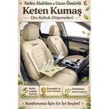 Fiat Doblo (Facelift 2015) 1.6 (105 Hp) Multijet 2018 Uyumlu Ktn Oto Koltuk Kılıfı Tam Set Bej