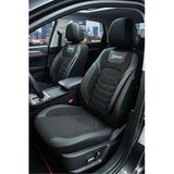 Fiat Doblo (Facelift 2015) 2.0 (135 Hp) Multijet 2018 Uyumlu Ttn Oto Koltuk Kılıfı Tam Set Kırmızı
