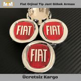 Fiat Doblo-Fiorino Jant Göbeği Kırmızı 4 Adet