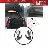 Fiat Doblo Fiorino Punto Stilo Nemo Bipper İçin Bagaj Perde Klipsi 71719952
