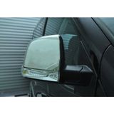Fiat Doblo Uyumlu 2010-2021 Krom Ayna Kapağı 2 Parça Paslanmaz Çelik
