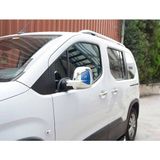 Fiat Doblo Uyumlu 2021 ve Üzeri Krom Ayna Kapağı 2 Parça Abs Krom Kaplama