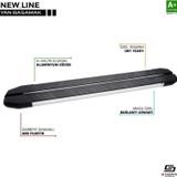 Fiat Doblo Uyumlu Uzun Şase Newline Alüminyum Yan Basamak 223 Cm 2001-2010