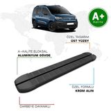 Fiat Doblo Yan Basamak Kısa Şasi 2023 Model ve Sonrası S-Line Siyah