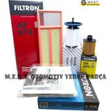 Fiat Egea 1.3 Multijet Euro 5 Filtre Bakım Seti Filtron - Beyaz