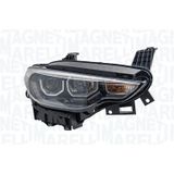 Fiat Egea 2015-2020 Motorlu Far Sağ Led+Park+Ballast Beyaz Çıtalı Oem No (52214453)