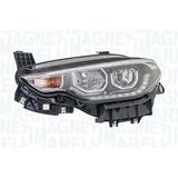 Fiat Egea 2015-2020 Motorlu Far Sol Led+Park+Ballast Krom Çıtalı Oem No (52145166)