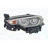 Fiat Egea 2015-2020 Motorlu Far Sol Led+Park+Ballast Nikelaj Çıtalı (Oem No (52145166)