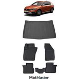 Fiat Egea Cross 2024 Model 5d Premium Ekstra Havuzlu Paspas ve Bagaj Havuzu Set - Siyah