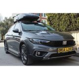 Fiat Egea Cross Krom Sis Far Çerçevesi 2 Parça Taşlı 2020 ve Sonr