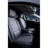 Fiat Egea Cross Uyumlu Lüx Deri Oto Koltuk Kılıfı Ön Arka Takım Antalya Serisi Füme