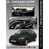 Fiat Egea Ekransız Uzun (2007-2021) Torpido Örtüsü Ön Göğüs Koruma Tam Uyum Kolay Montaj
