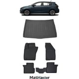 Fiat Egea Hb 2017 Model 5d Premium Ekstra Havuzlu Paspas ve Bagaj Havuzu Set - Siyah