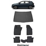 Fiat Egea Hb 2018 Model 5d Premium Ekstra Havuzlu Paspas ve Bagaj Havuzu Set - Siyah