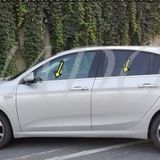 Fiat Egea HB Paslanmaz Çelik 4 Parça Krom Cam Çıtası