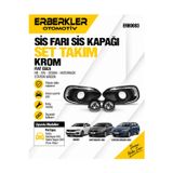 Fiat Egea Hb Sw Sedan Hatchback Station Wagon Sis Farı Sis Kapağı Set Takım Krom