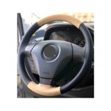 Fiat Egea İki Renkli Dikmeli Direksiyon Kılıfı Bej-siyah