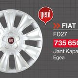 FİAT EGEA JANT KAPAĞI 16 JANT TAKIM (4 ADET) 735650525