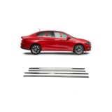 Fiat Egea Krom Cam Çıtası 4 Parça 2015 Ve Üzeri Sedan Krom Paslanmaz Çelik Oto Aksesuar ALMNX0037