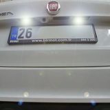 Fiat Egea Plaka Aydınlatma Seti LED Ampul Femex T10 Beyaz Led