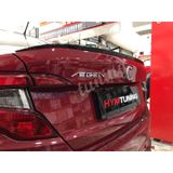Fiat Egea Sd Spoiler Bagaj Üstü Çıta. Parlak Siyah