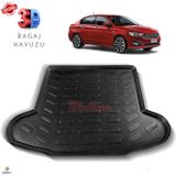 Fiat Egea Sedan 2015 Sonrası 3d Bagaj Havuzu