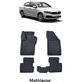 Fiat Egea Sedan 2017 Model 5d Ekstra Havuzlu Paspas - Siyah