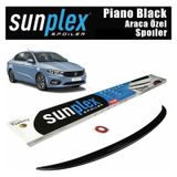 Fiat Egea Spoiler Piano Black 2015-2023 Arası Modellere Uyumlu Sunplex