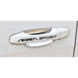 Fiat Egea Sport Kapı Kolu Ve Jant Sticker Seti 8 Adet