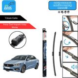 Fiat Egea Uyumlu 2015-2025 Bosch Aerotwin Araca Özel Ön Silecek Takımı 650-400MM
