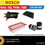 Fiat Fiorino 1.3 Multijet E4 Bosch Filtre Bakım Seti (2008-2011)