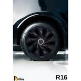 Fiat Fiorino 16'' Inç Jant Kapağı (4 Adet) Siyah S122