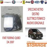 Fiat Fiorino (2007 Yılında Çıkan Kasa) Dış Ayna Camı Isıtmalı Sağ (Oem No: 71765389)